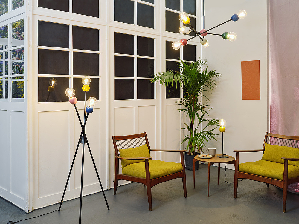 Lum sur pied Decor Bubble E27