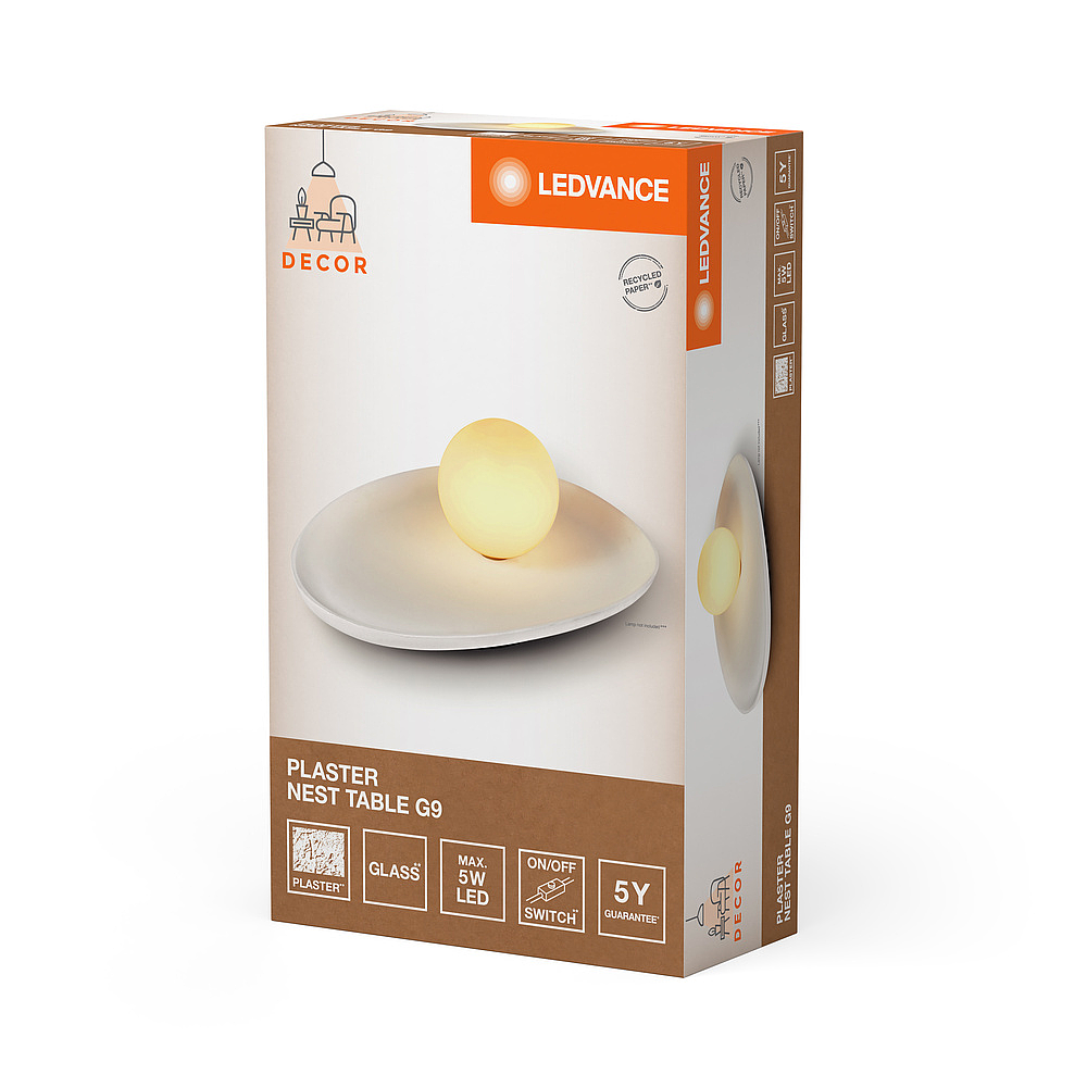 Lampe à poser Plaster NEST G9