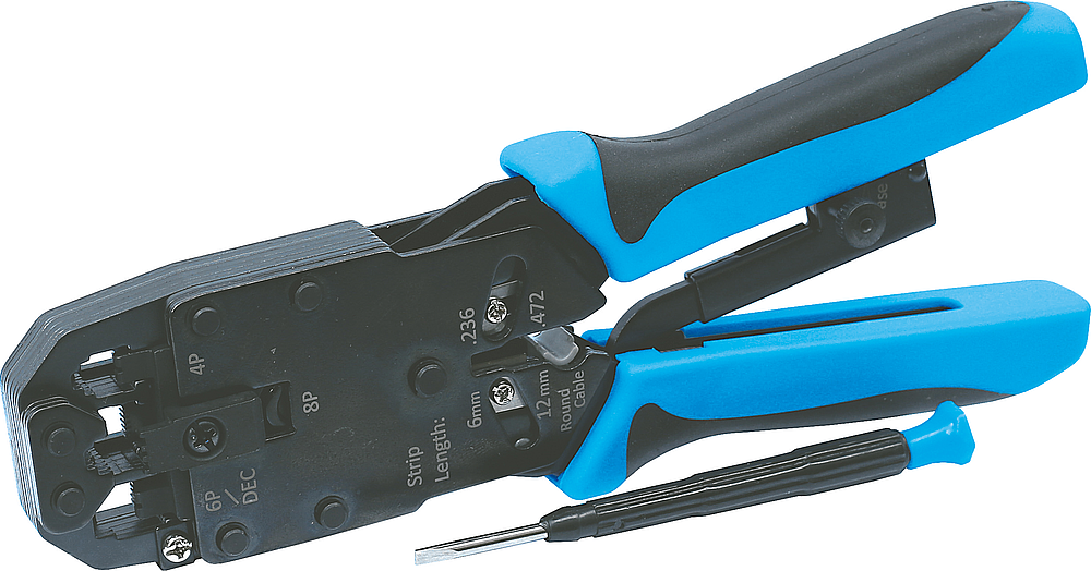 OUTIL A SERTIR RJ45/RJ12/RJ11