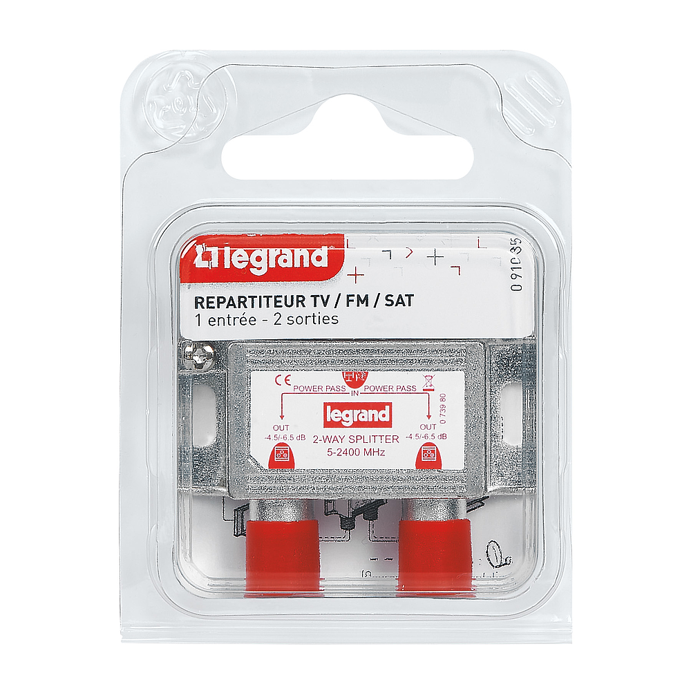 REPARTITEUR TV 2 DIRECTIONS