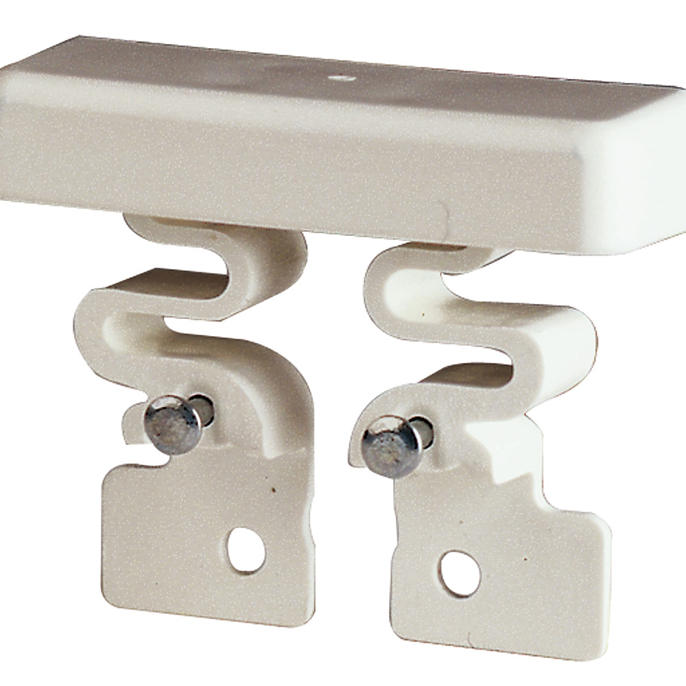 EMBOUT 20X12,5 BLANC