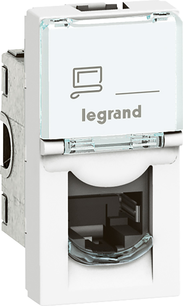 RJ45 C6A STP MOSAIC 1 M