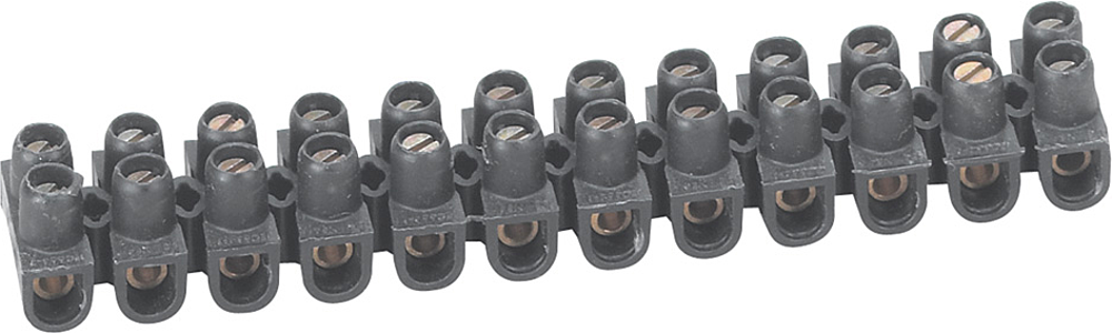 BARRETTE NYLBLOC 2,5MM2 NOIR