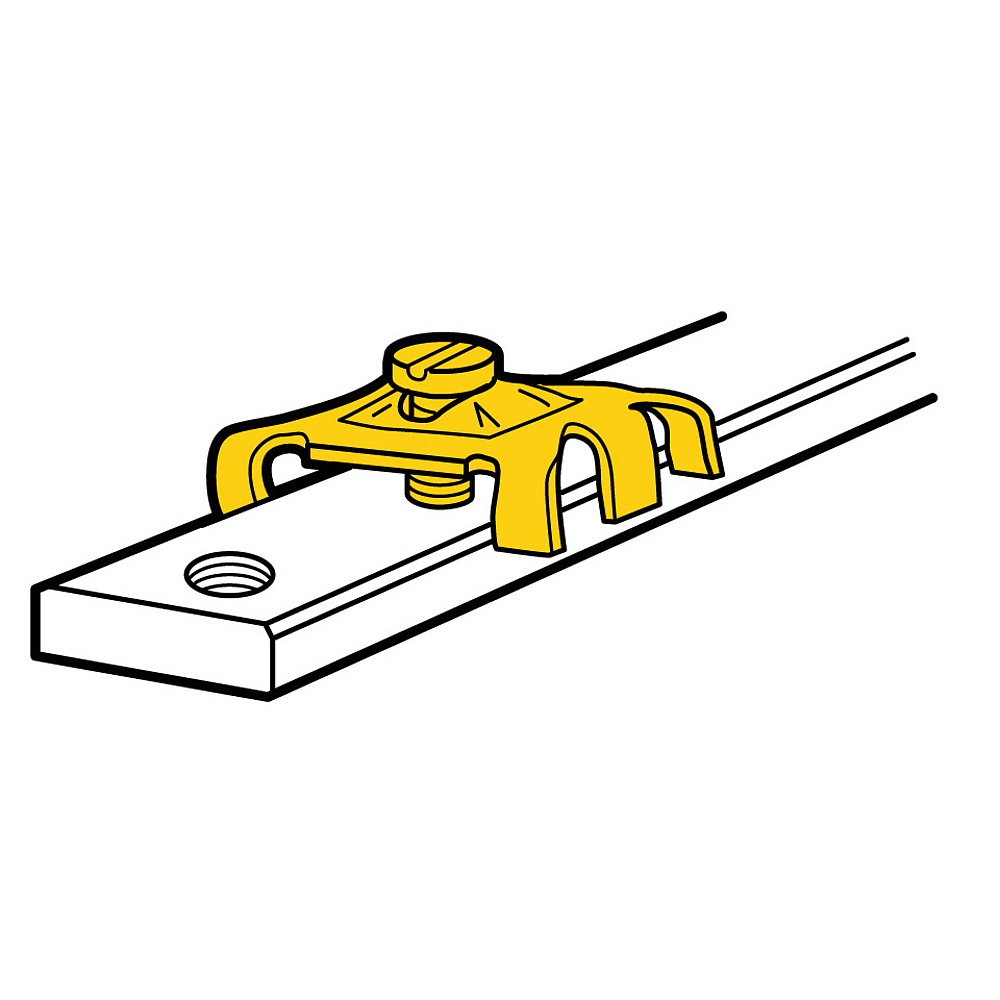 CONNECT.BAR.TROUEE 2X10MM