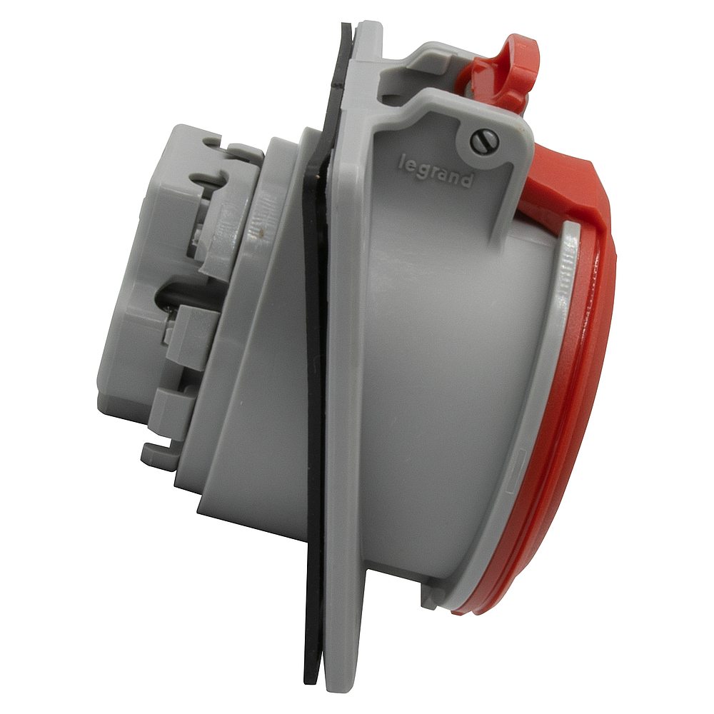 SOCLE TAB 32A 4P+T 415V IP44