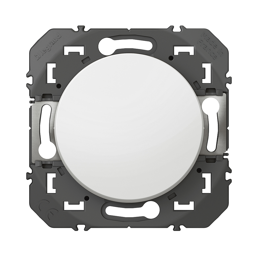 BOUTON POUSSOIR DOOXIE BLANC