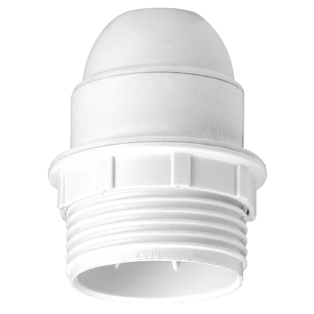 DOUILLE E27 PLAST. BORNE A VIS