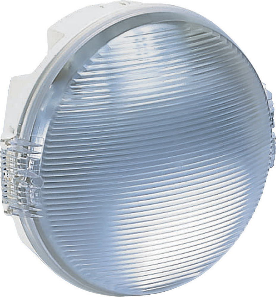HUBL.ROND BLAN.70W E27 DIF.CL