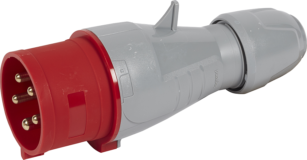 FICHE 32A 4P+T 415V IP44