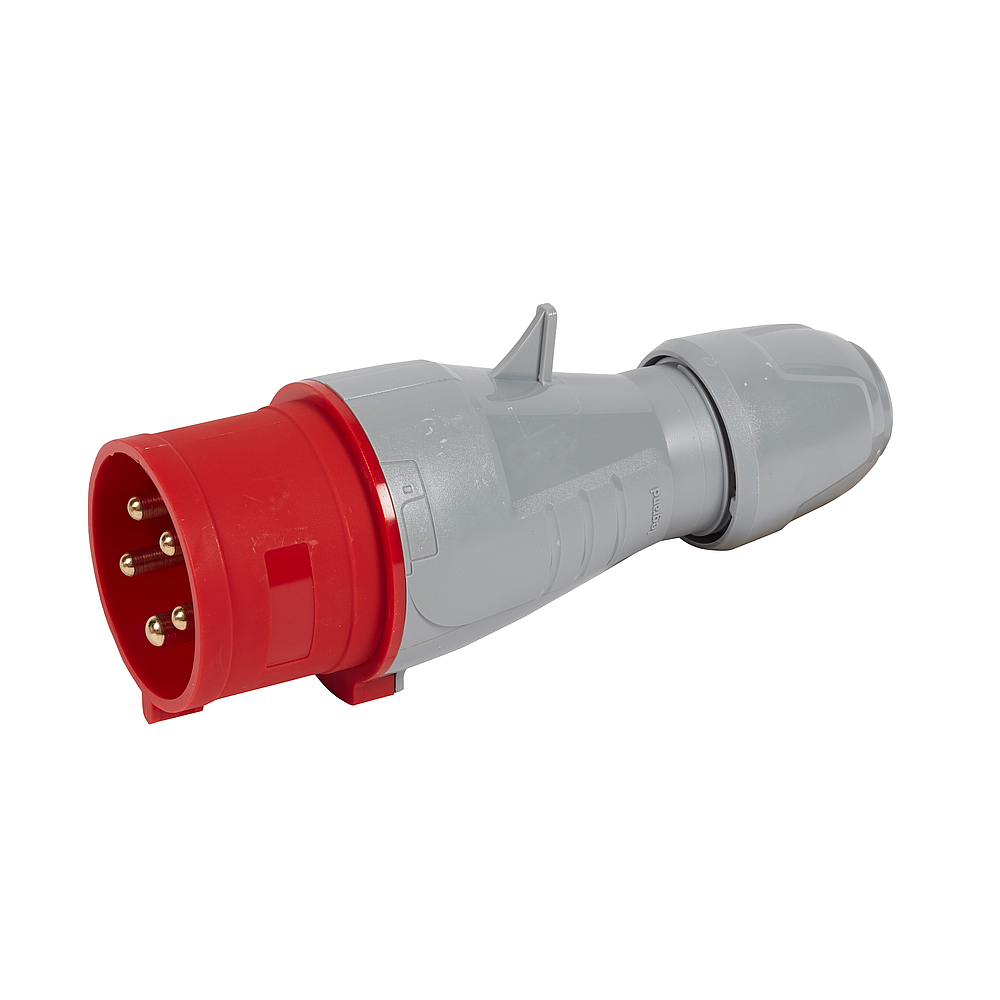 FICHE 32A 4P+T 415V IP44