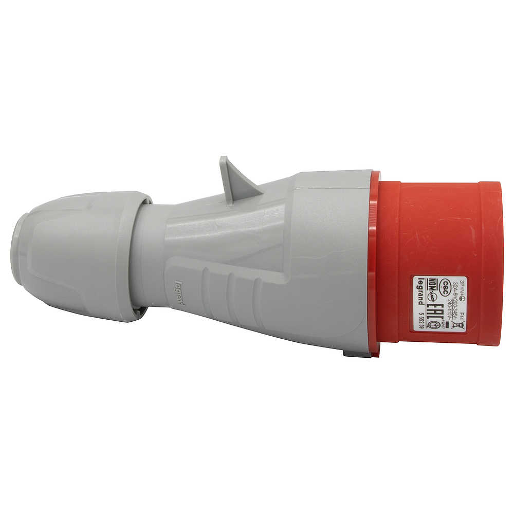 FICHE 32A 4P+T 415V IP44