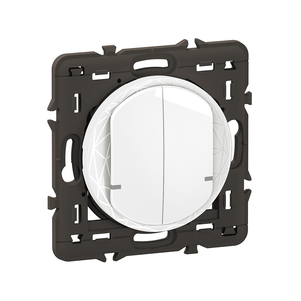 CDE SS FIL ON/OFF DOUBLE BLANC