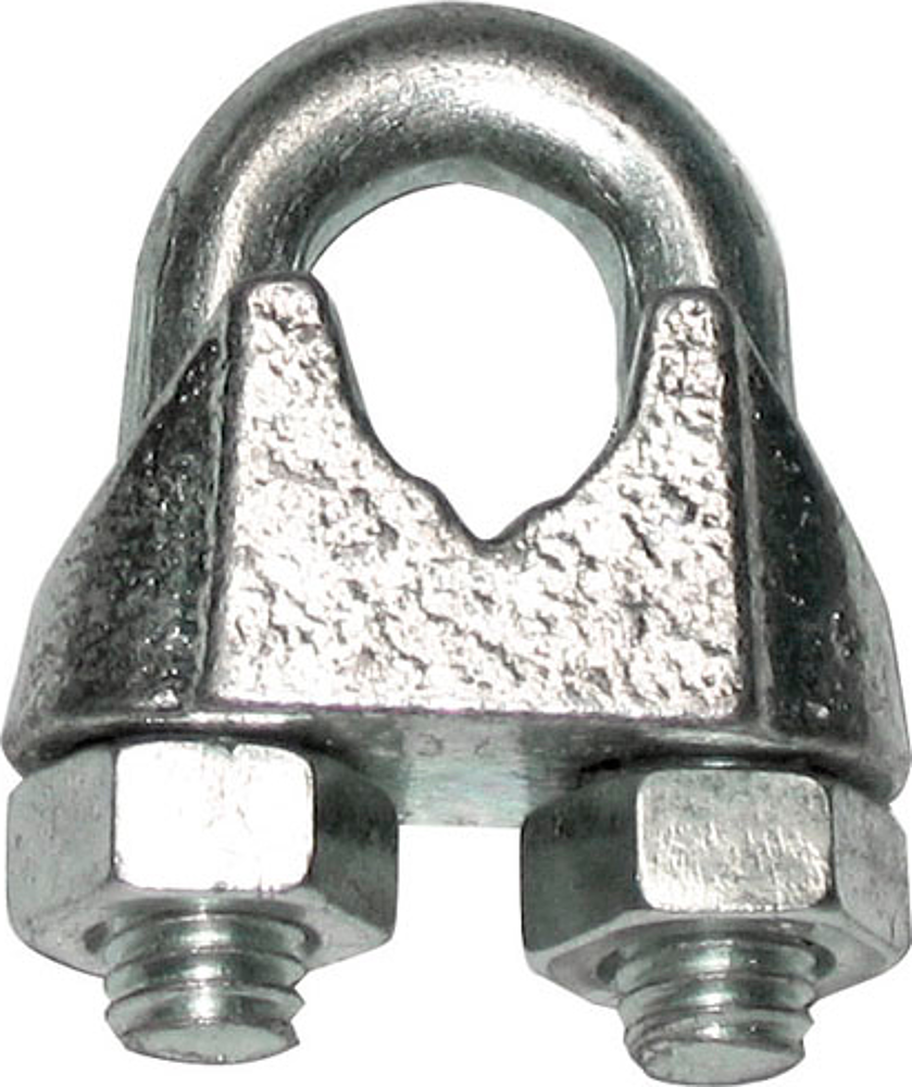 SERRE-CÂBLE D.3 MM A ÉTRIER ZINGUÉ DIN-741 - LEVAC