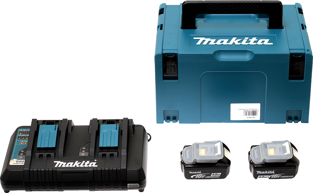 PACK BL1850X2+DC18RD+MAKPAC