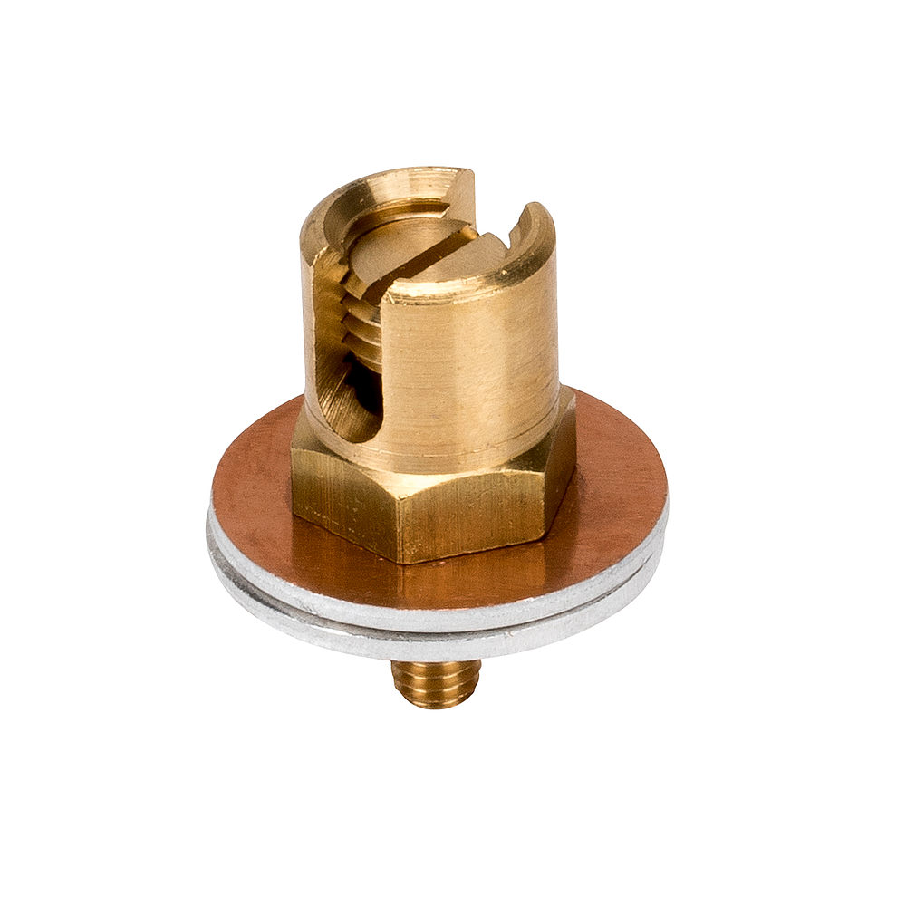 KIT BORNE M6 16-25MM²+2 ROND BI-METAL