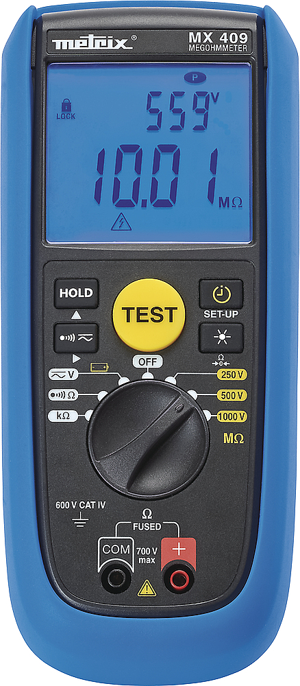 MEGOHMMETRE 1000V MX 409