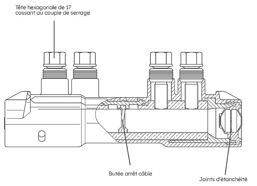 MANCHON MECA SECT. 95-240