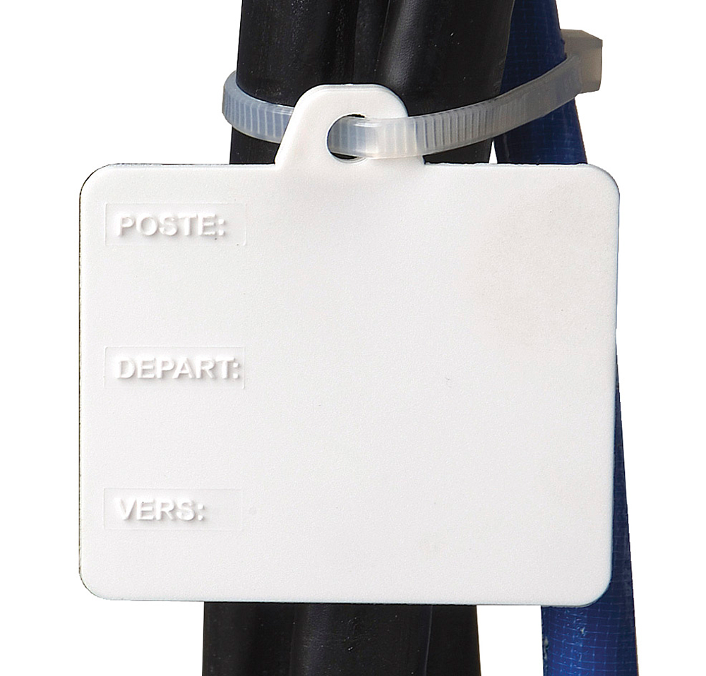 50 ETIQUETTES REPER CABLE SOUT