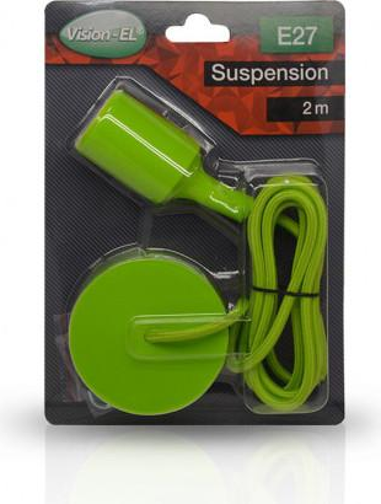 DOUILL E27 SILI + CABL 2M VERT