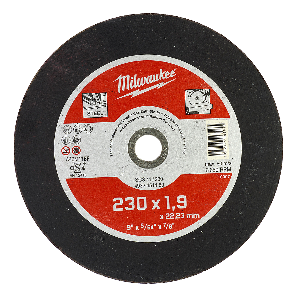 DISQUES À TRONÇONNER