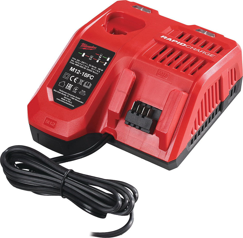 M12-18FC - Chargeur Rapide 12V-14,4V-18V / système M12 à M18
