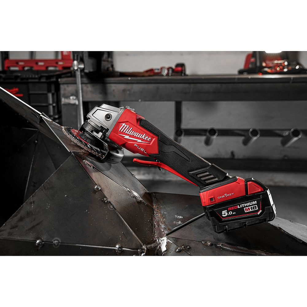 MEULEUSE D'ANGLE 125MM 18_VOLTSFUEL ONE KEY