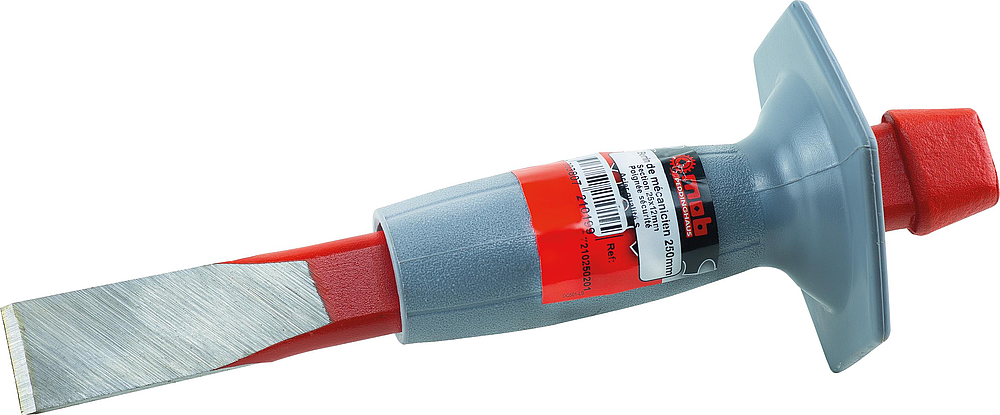 Burin Mécanicien 250mm acier affûtable avec poignée MOB