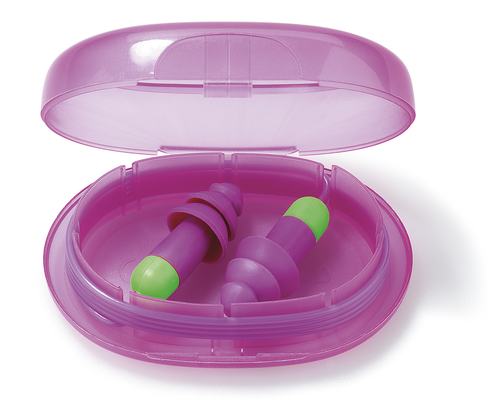 Bouchons  ROCKET CORD SNR 30dB avec corde et etui   Pocket Pack