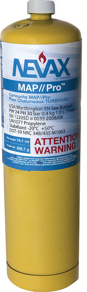 Gaz Recharge pour TURBOVAX - cartouche 450g