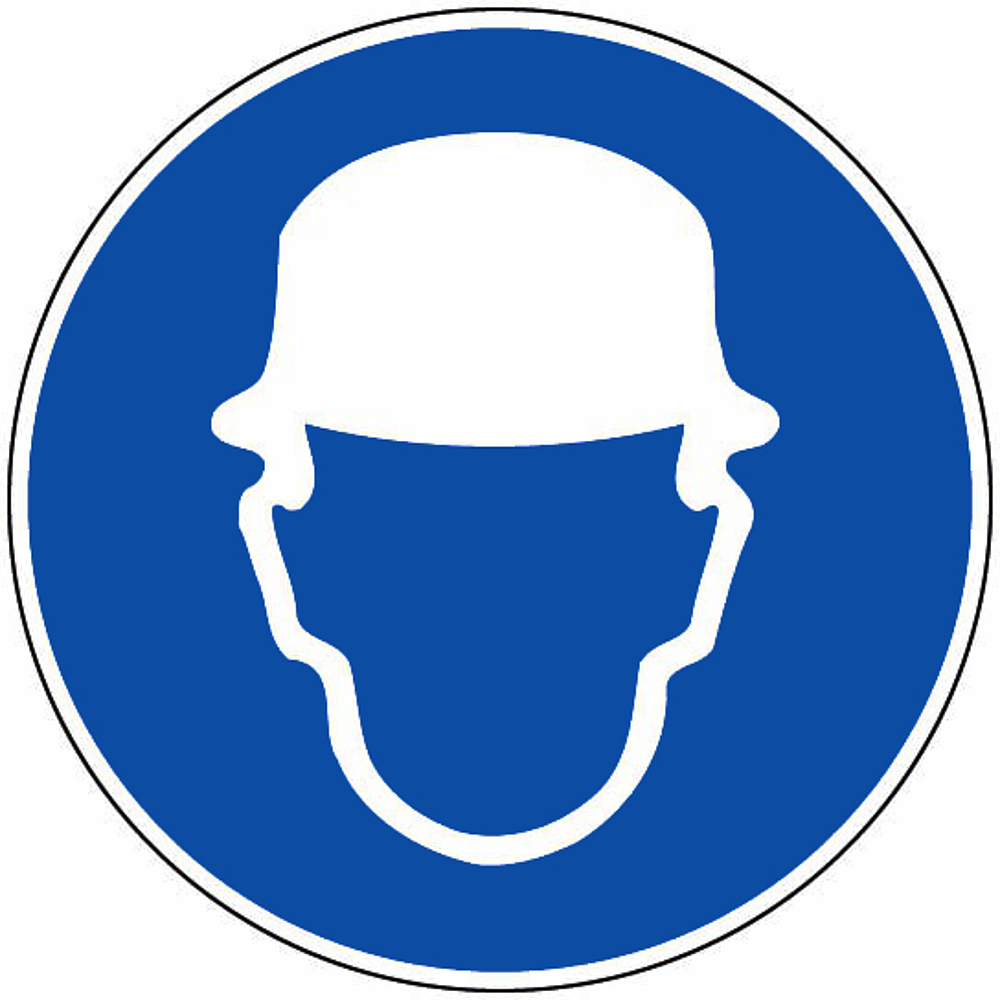 DISQUE D.300 MM PORT D UN CASQUE DE SECURITE OBLIGATOIRE