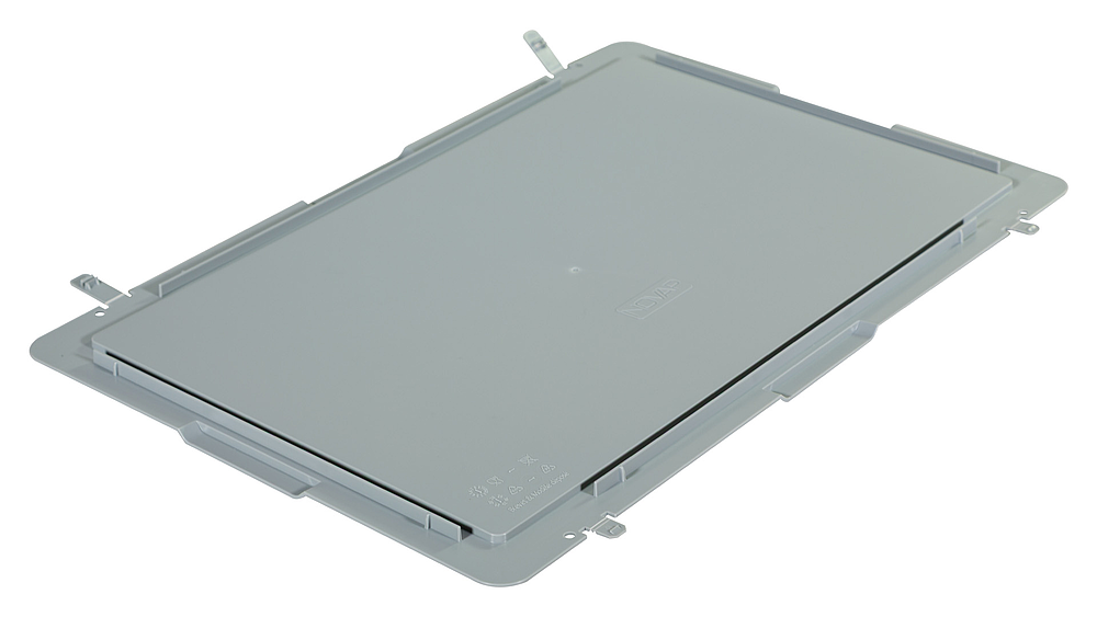 Couvercle bac palettisable 600X400