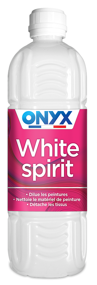 WHITE SPIRIT  1L           <<PRODUIT PETROLIER DETAXE AUX USAGES REGLEMENTES (Arrété ministériel du 8.6 1993) INTERDIT COMME CARBURANT OU COMBUSTIBLE>>