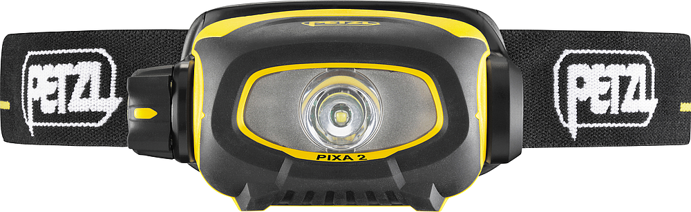 Lampe frontale 100 lumens - noire jaune - PIXA3