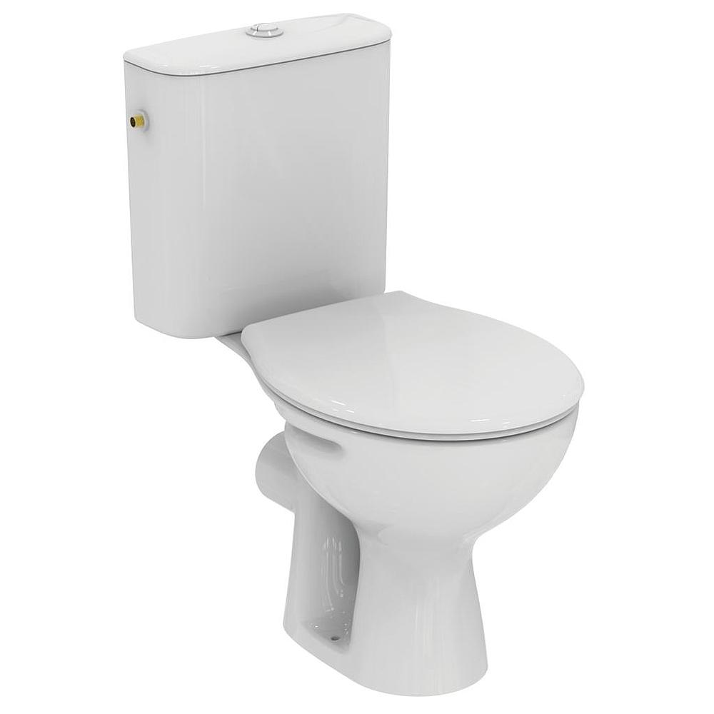 Pack wc Prêt à poser NOEBIS  - SH -  3/6L- Robinet flotteursilencieux- alimentation latérale - abattant