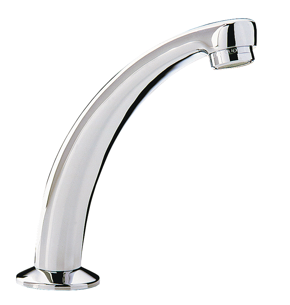 Ce bec à fixation sur plage PRESTO Aérateur antivandalisme permet les installations en galerie technique.