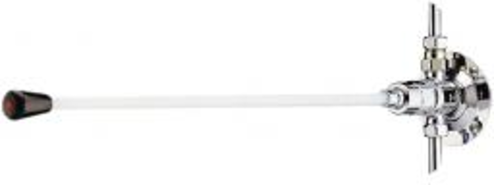 Robinet simple mural pour lavabo Presto 712. Déclenchement mécanique temporisé par action fémorale (genou). Temporisation 15sec. Débit 6l/min réglable. Raccordement G1/2  . Finition laiton chromé. Longueur 390 mm.