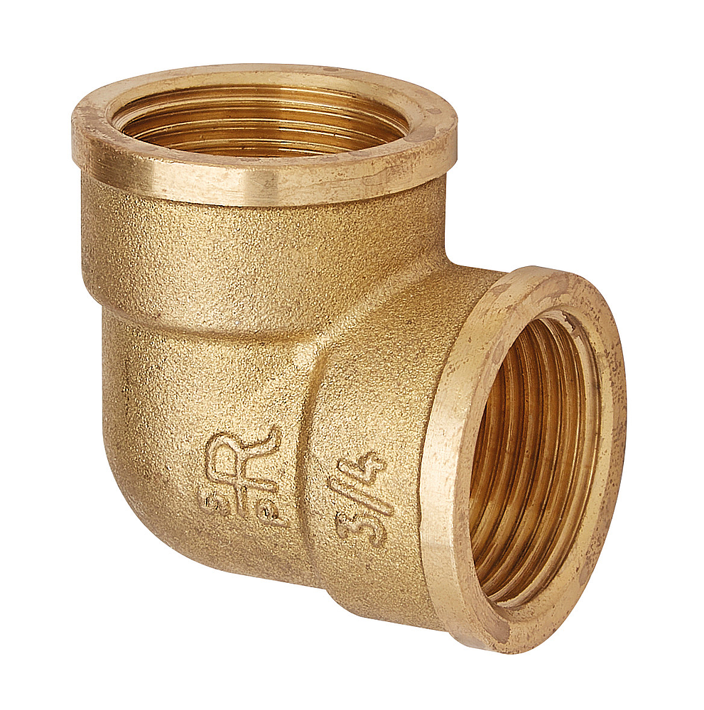 Coude 90° Laiton Femelle/Femelle (FF) série RC