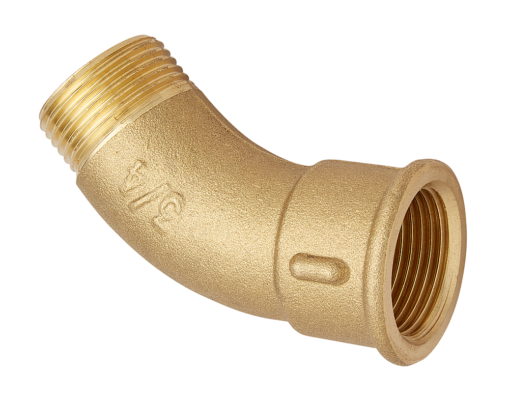Coude Grand Rayon 45° Mâle Femelle 1  1/2