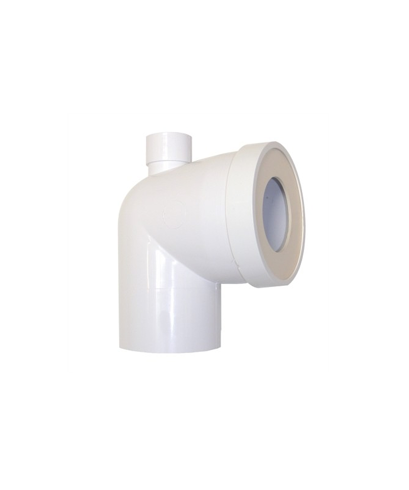 Pipe WC COURTE MALE PRISE D'AIR PCMA D100mm