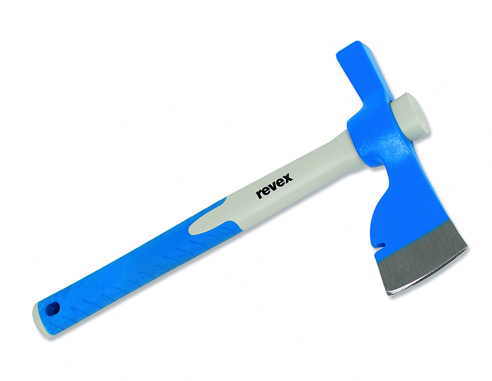 Hachette de platrier emmanchée tri-matière 600gr