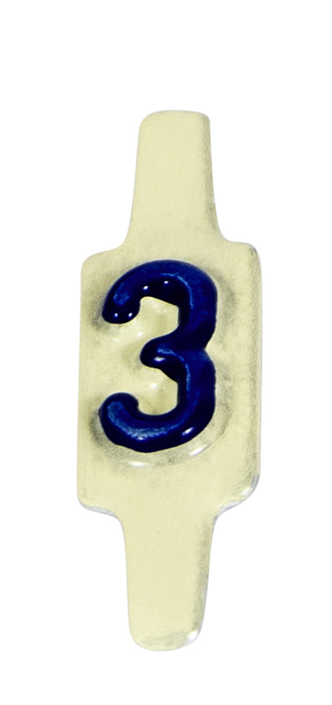 CH3 CHIFFRE AMOVIBLE 3