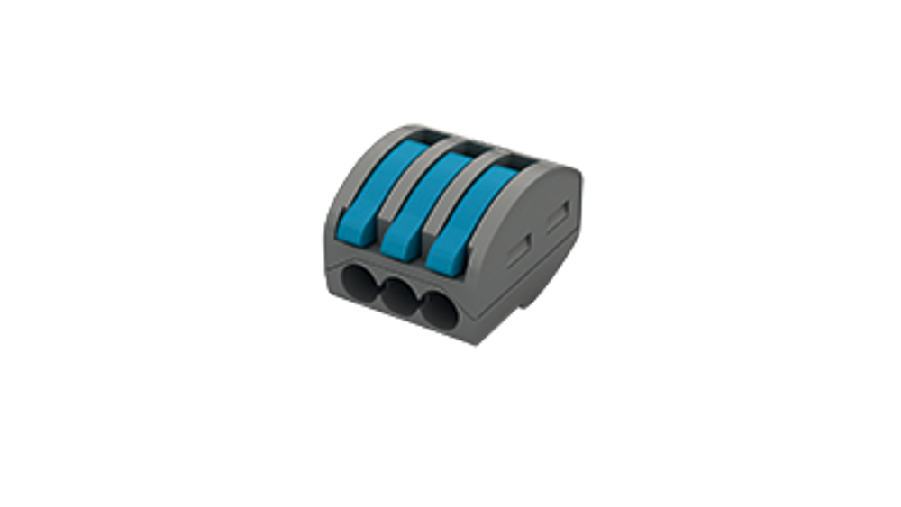 SBOX3 BORNE RAPIDE 3X4MM2 5P