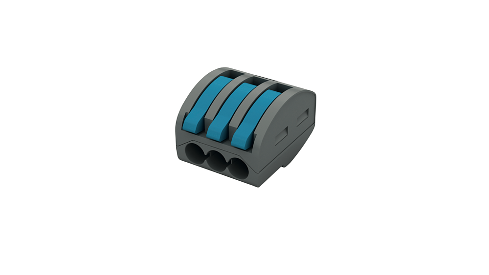 SBOX3 BORNE RAPIDE 3X4MM2 5P