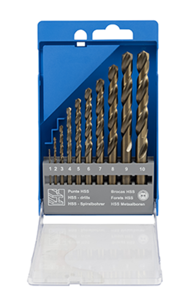 FC10 COFFRET HSS COBALT 10 PC