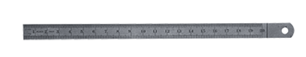 RF200 REGLET INOX 200MM