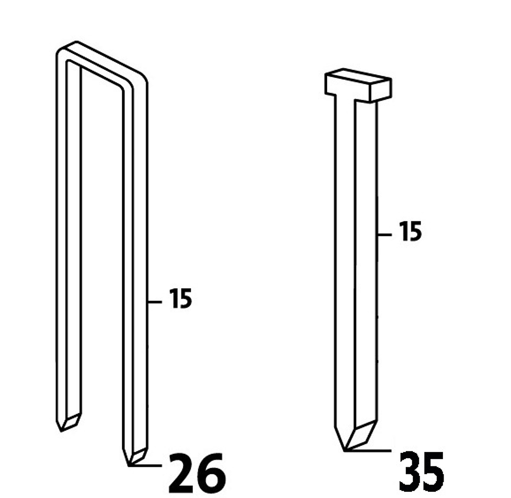 R4/23 AGRAFES 23MM 1100P