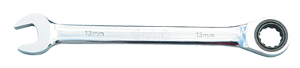 CW17C CLE MIXTE A CLIQUET 17MM