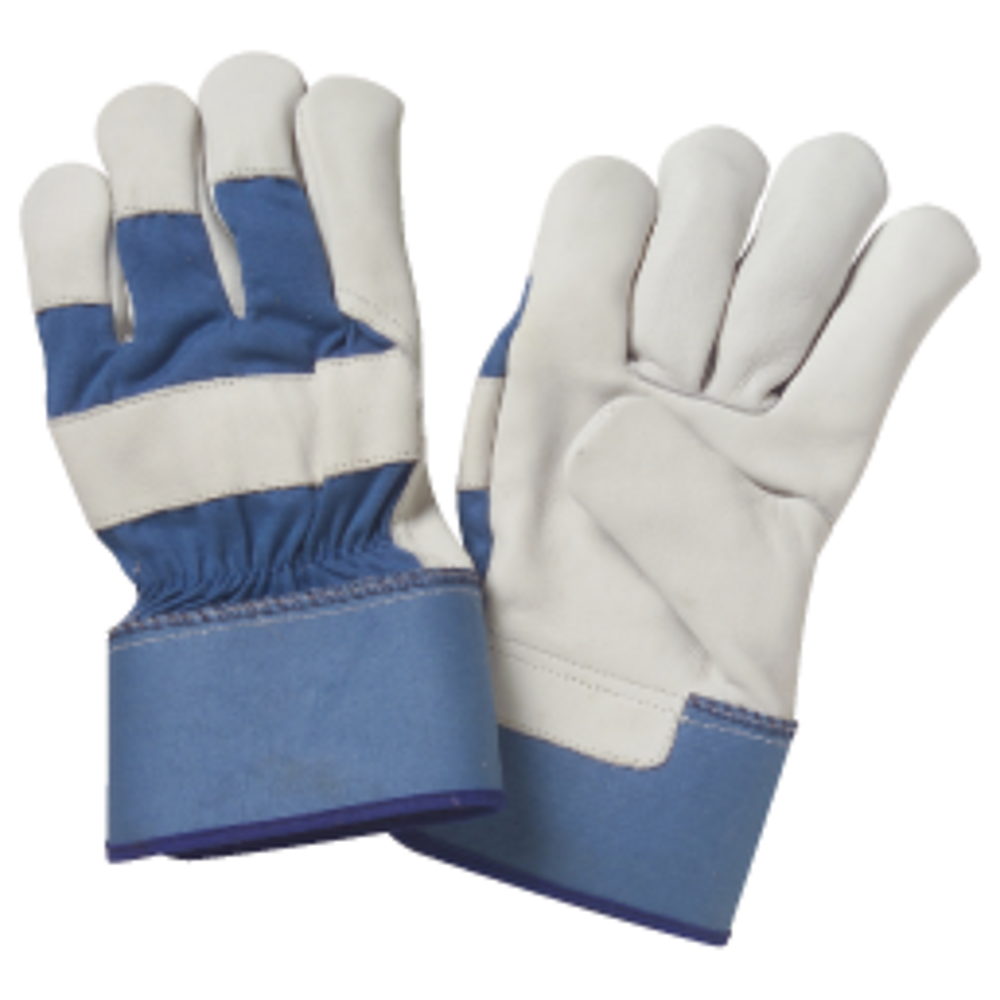 GSM-10 GANTS CUIR MANCHE.TOILE