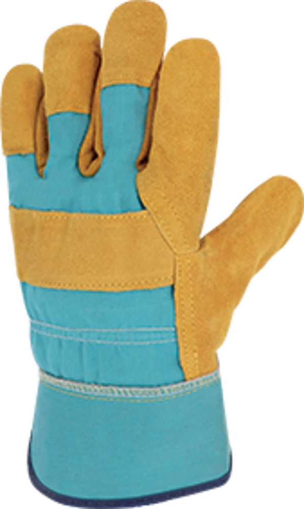 GSM-10 GANTS CUIR MANCHE.TOILE
