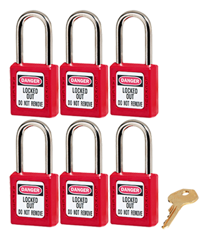 K6CXR9 KIT 6 CADENAS CONS 1CLE